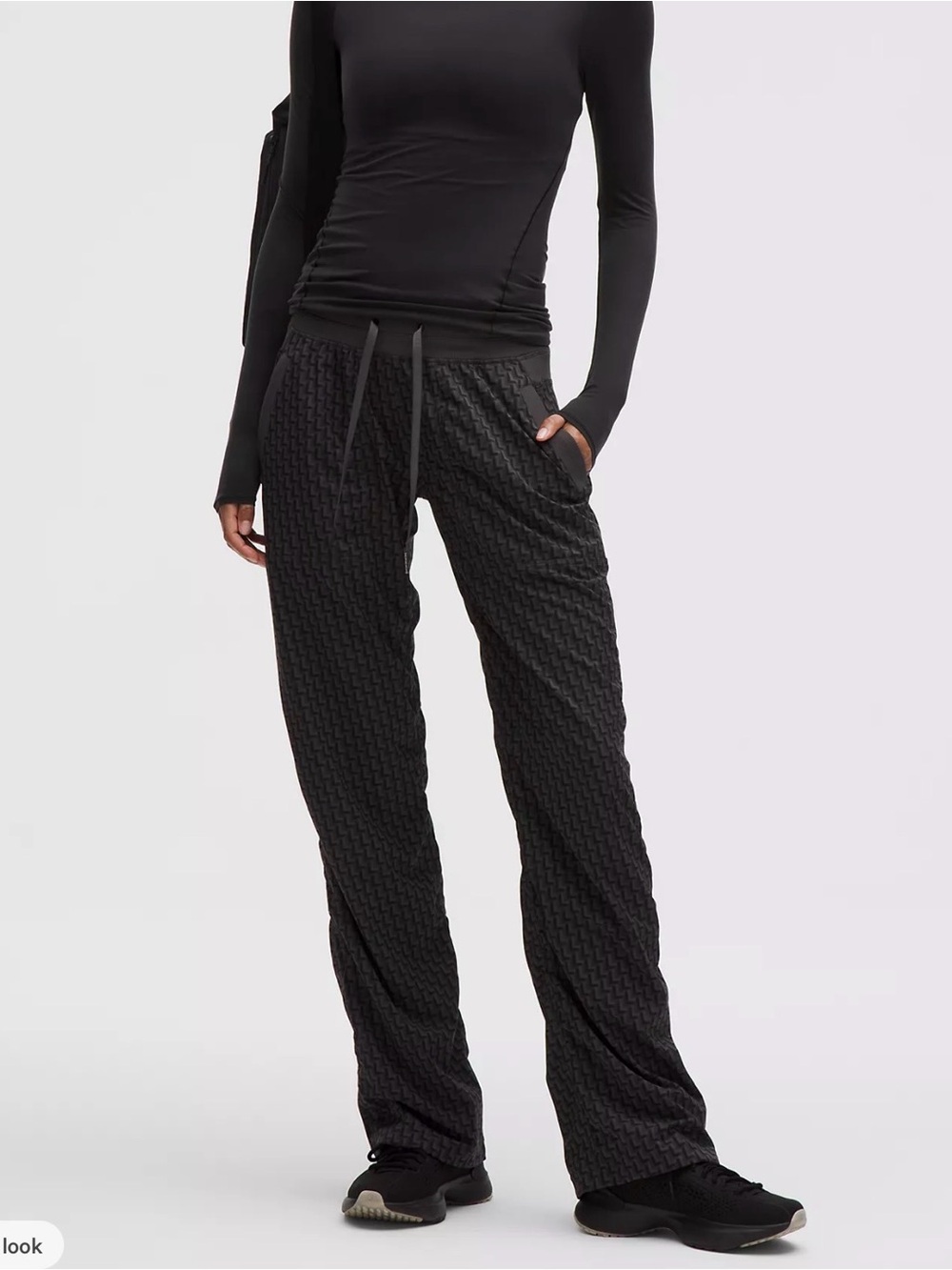 Lululemon Black Plain Pants